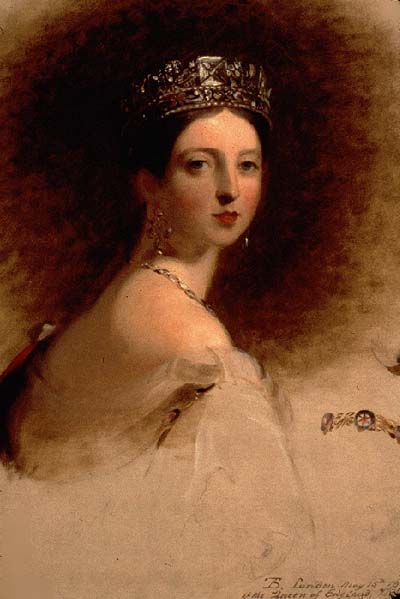 Thomas Sully Portrait of Queen Victoria